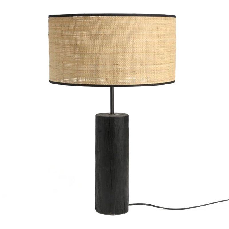 Lampe à poser ETHNICA coloris noir 61 x 35 cm