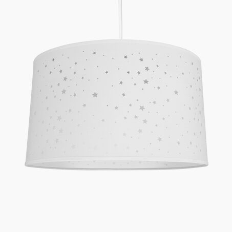 Suspension STARS coloris blanc 23 x 40 cm