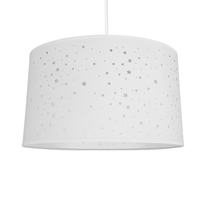 Suspension STARS coloris blanc 23 x 40 cm