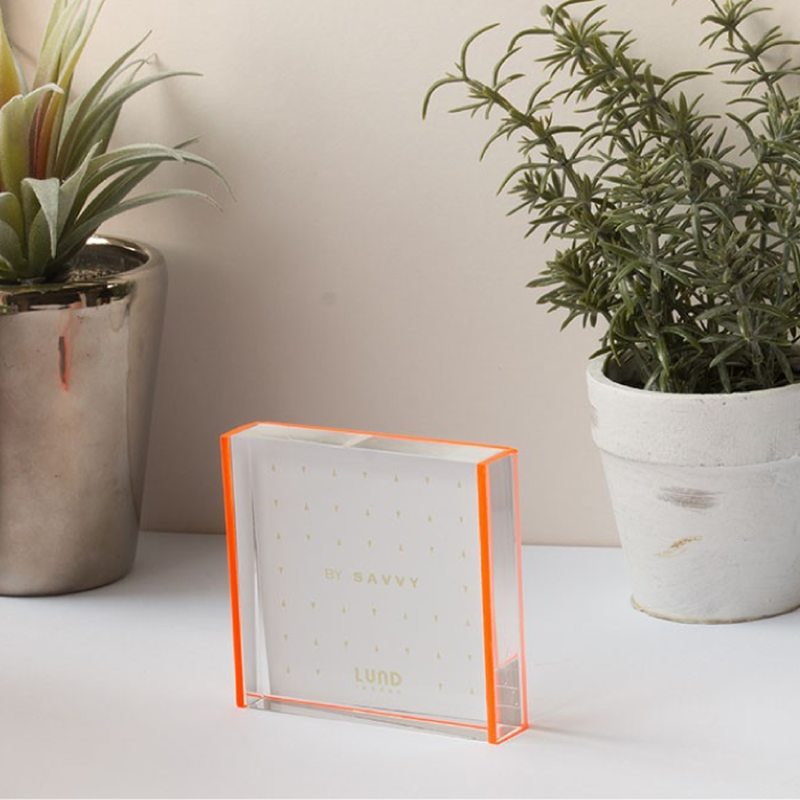 Cadre photo LILY coloris transparent