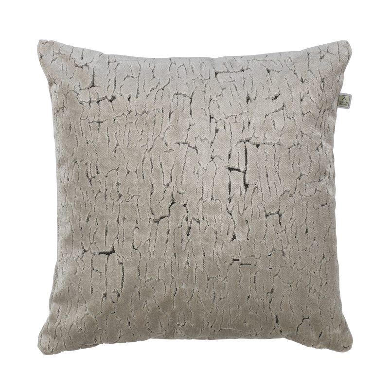 Coussin VERDO coloris beige 45 x 45 cm