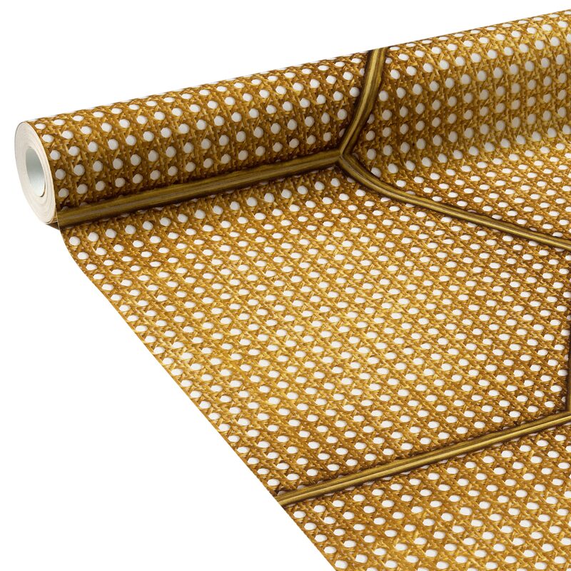 Papier peint intissé CANNY BY SOPHIE FERJANI coloris osier