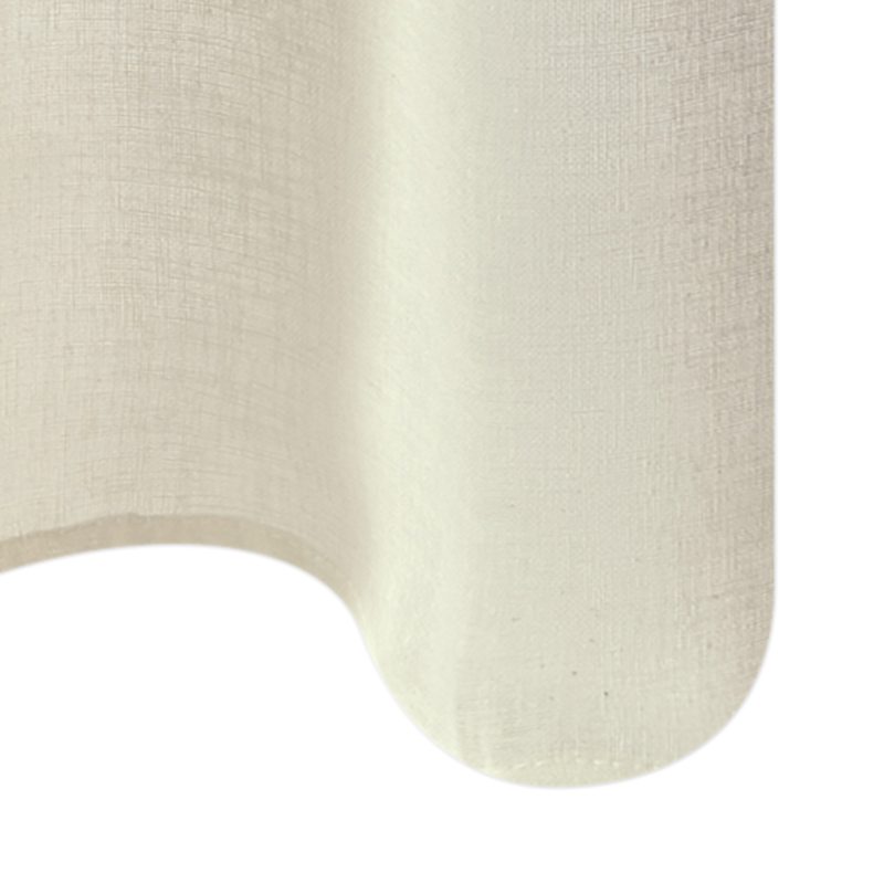 Voilage LASSI coloris blanc 140 x 240 cm