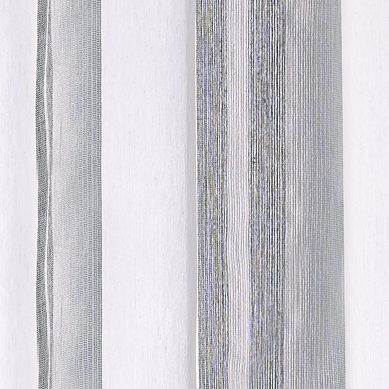 Voilage GALON coloris gris perle 140 x 260 cm