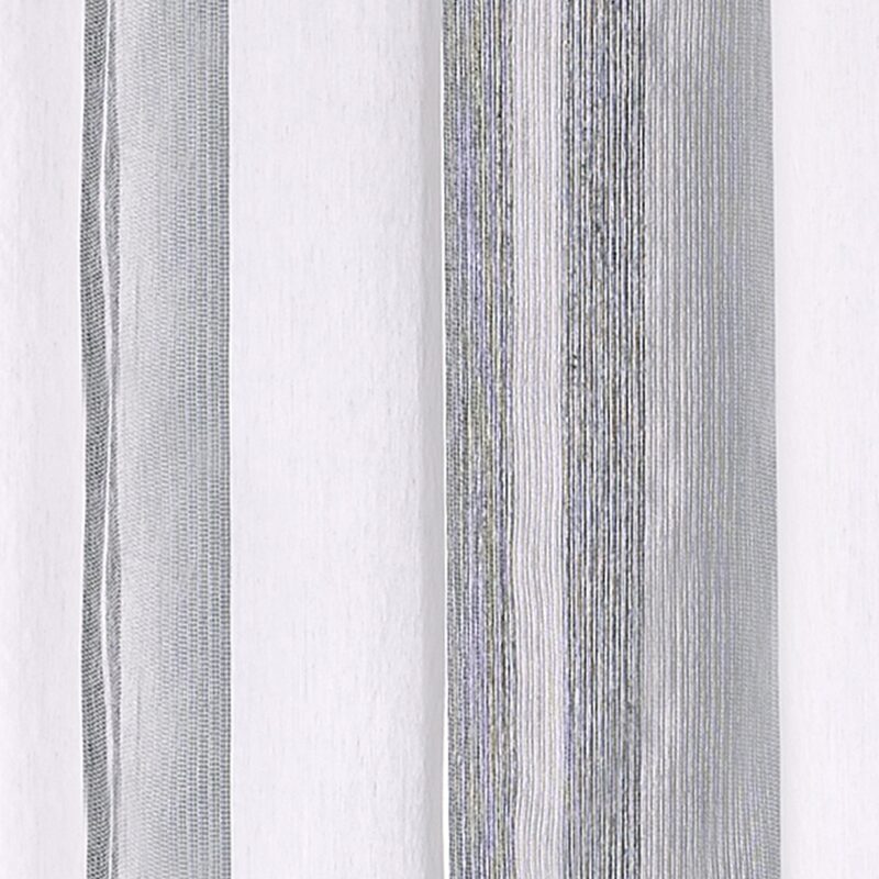 Voilage GALON coloris gris perle 140 x 260 cm