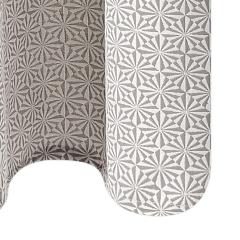 Rideau EXALTO coloris gris perle 135 x 240 cm