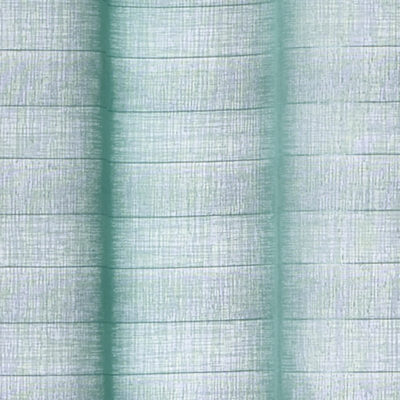 Voilage FLOT BLEU coloris menthe glacée 145 x 240 cm