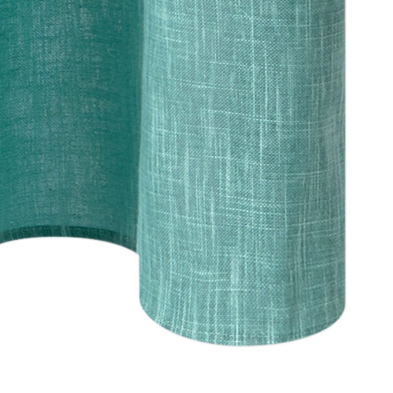 Rideau BARBOUR coloris bleu turquoise 145 x 240 cm