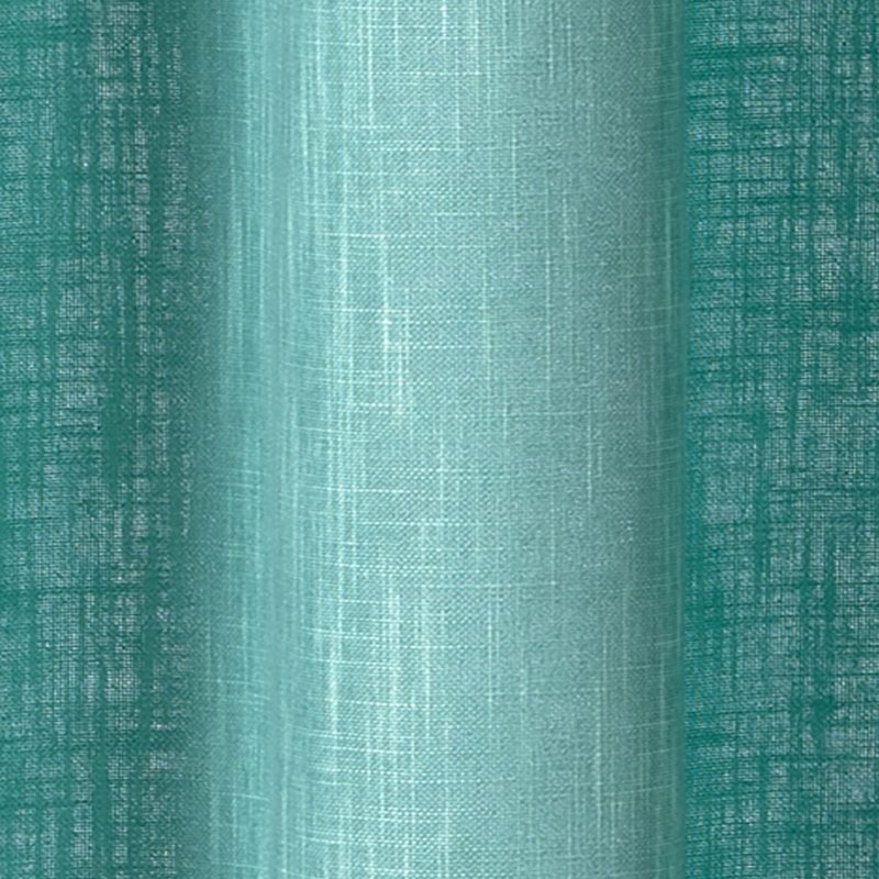 Rideau BARBOUR coloris bleu turquoise 145 x 240 cm