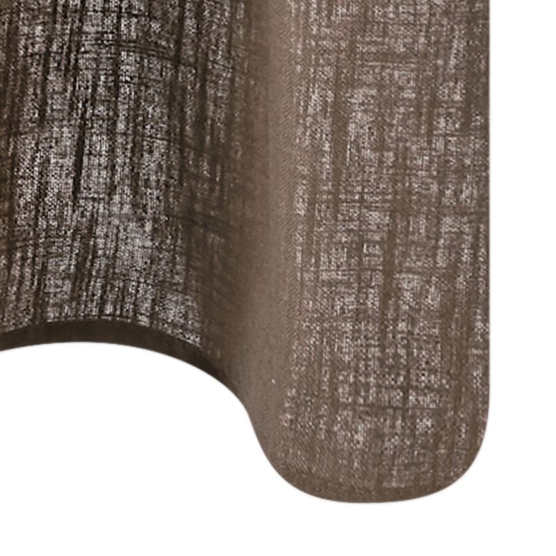 Rideau LINO coloris taupe 135 x 260 cm
