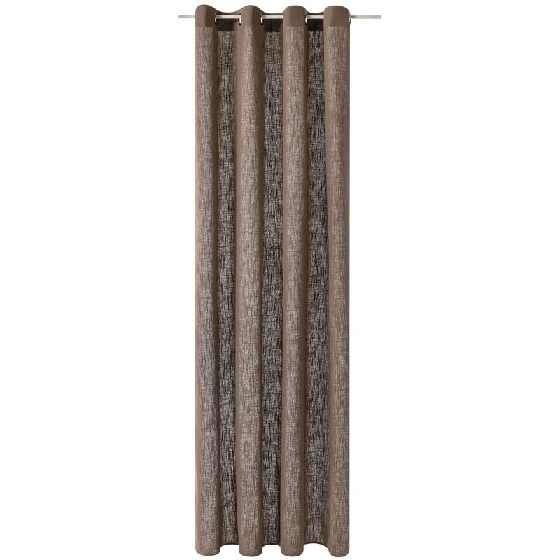 Rideau LINO coloris taupe 135 x 260 cm