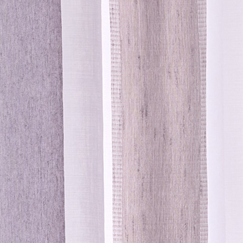 Voilage PODIUM coloris parme 140 x 260 cm