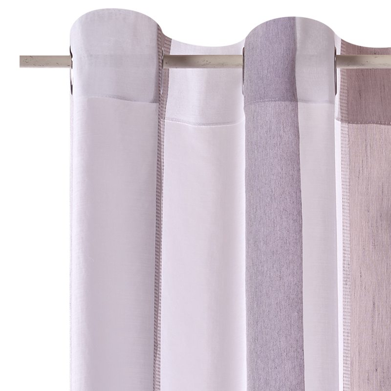 Voilage PODIUM coloris parme 140 x 260 cm