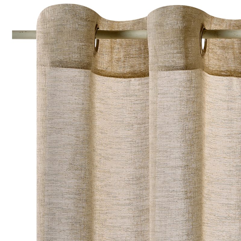Voilage LASSI coloris lin 140 x 240 cm