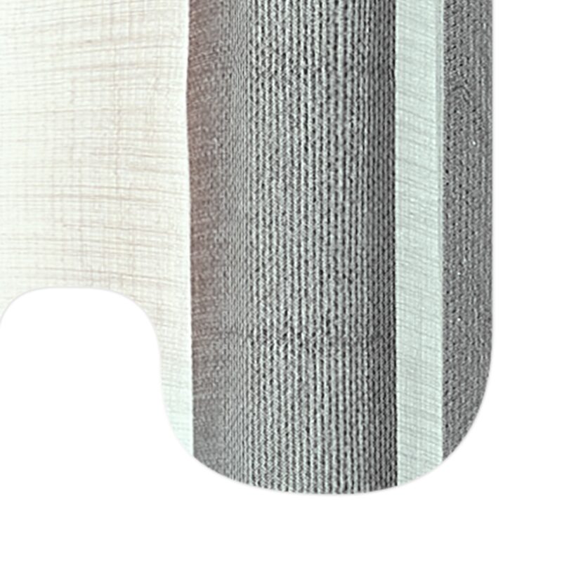Voilage SUBLIME coloris argent 145 x 260 cm