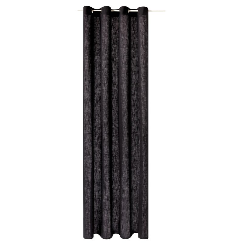 Rideau LINO coloris noir 135 x 260 cm