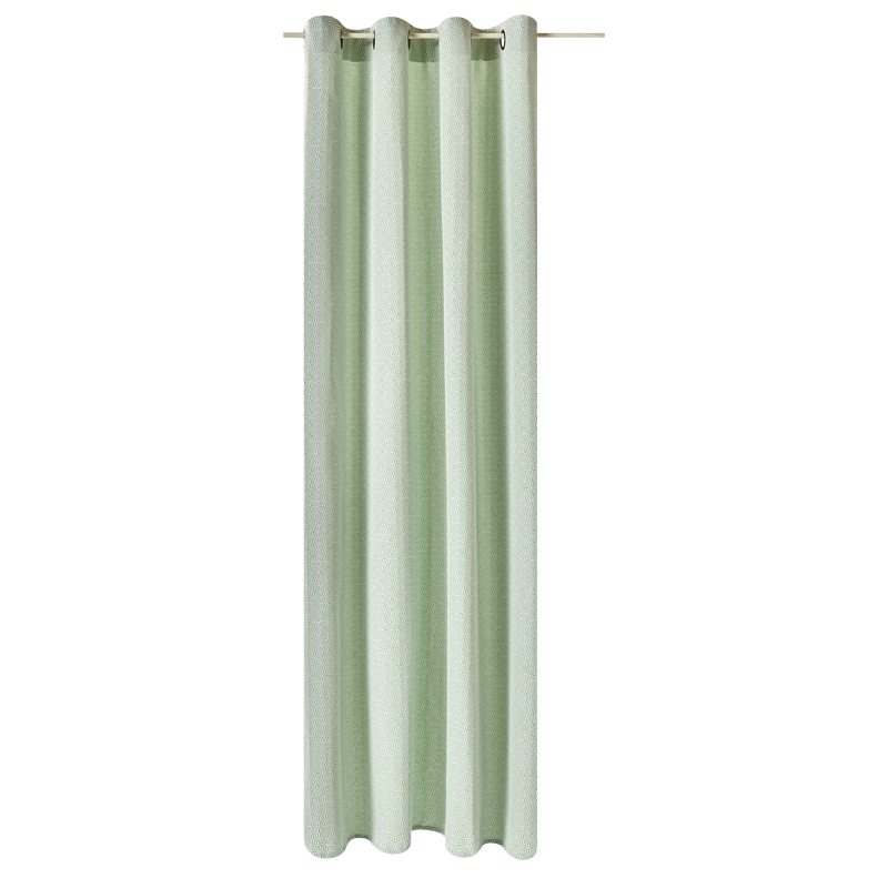 Rideau EXALTO coloris vert 135 x 240 cm