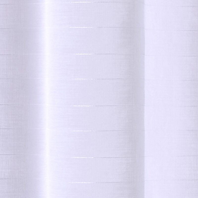 Voilage FLOT BLEU coloris blanc 145 x 240 cm