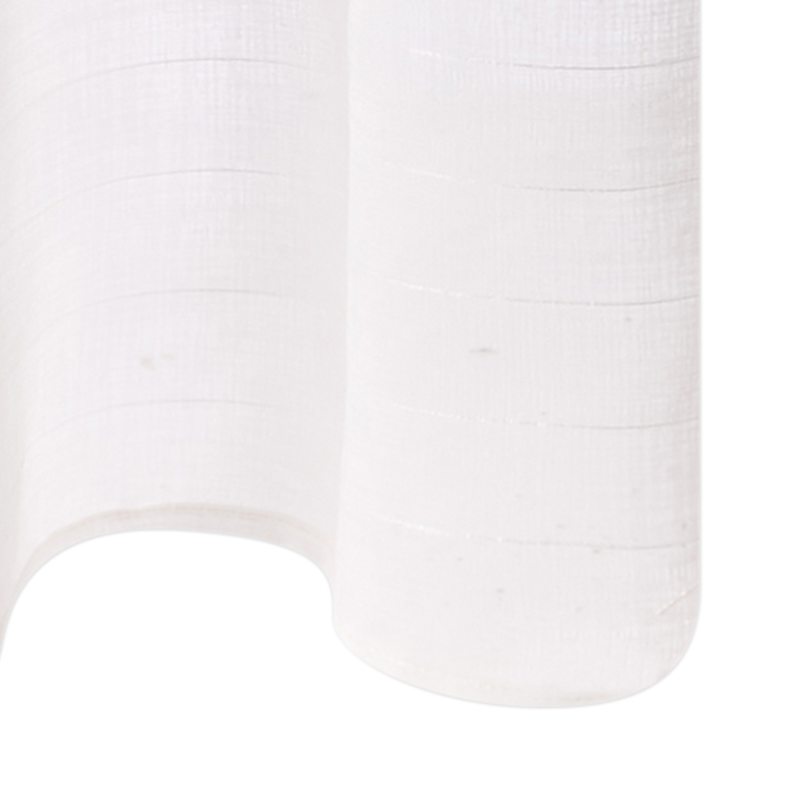 Voilage FLOT BLEU coloris champagne 145 x 240 cm