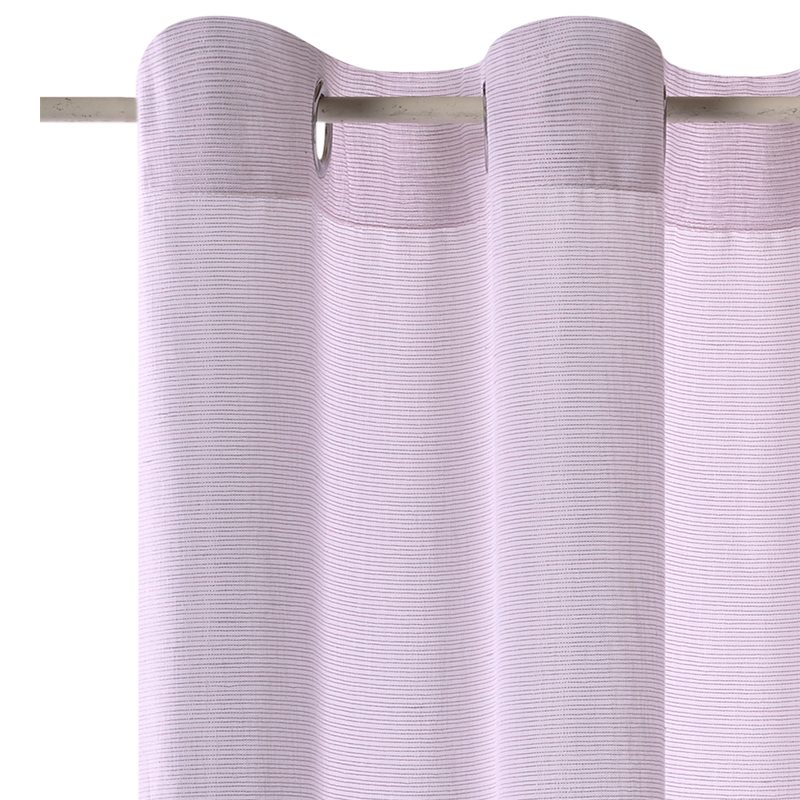 Voilage PETILLE coloris rose perle 145 x 240 cm