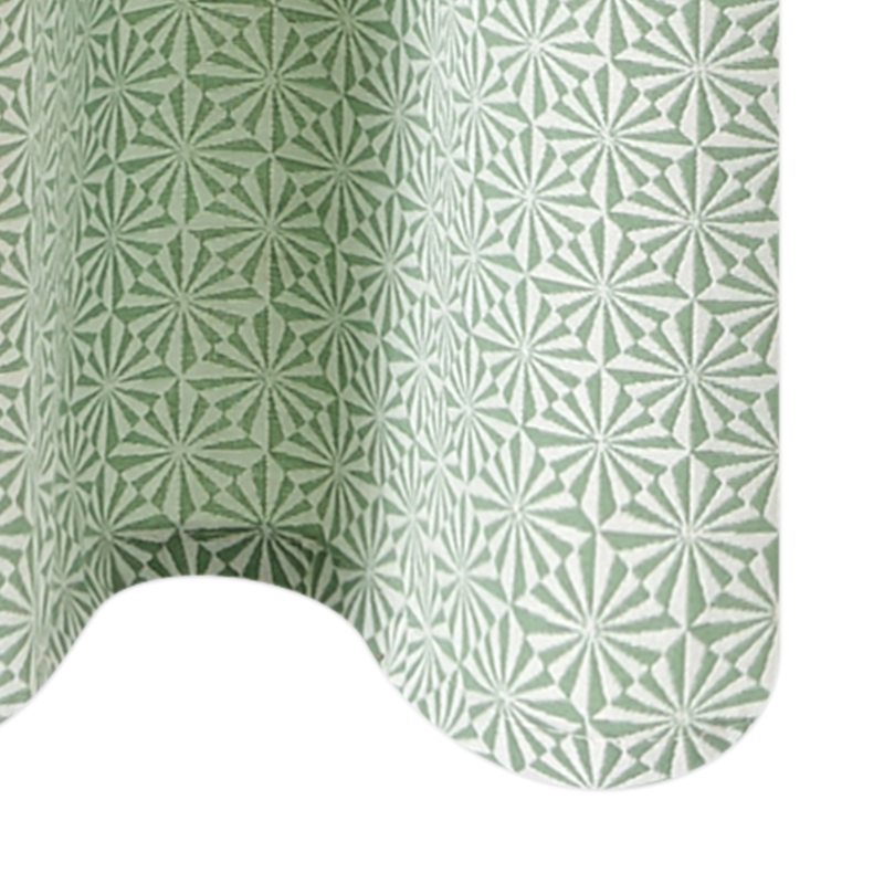 Rideau EXALTO coloris vert 135 x 240 cm