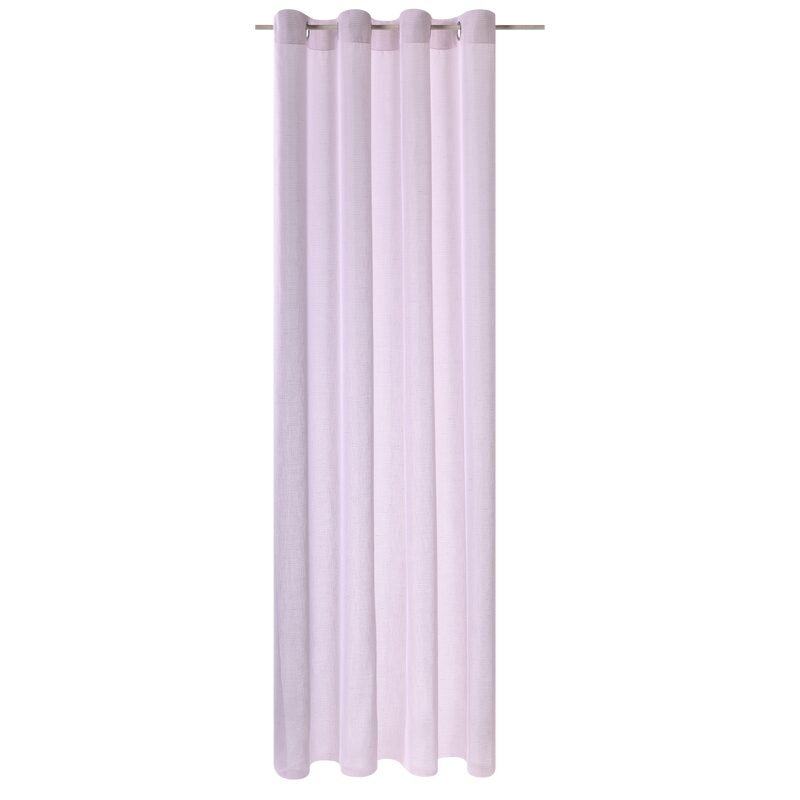 Voilage PETILLE coloris rose perle 145 x 240 cm