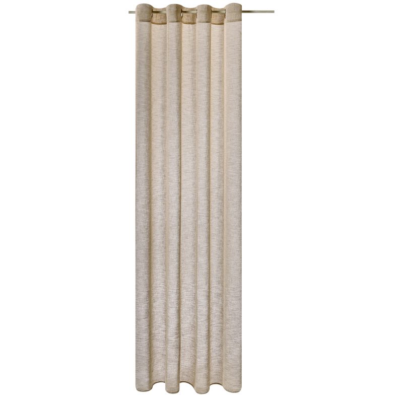 Voilage LASSI coloris lin 140 x 240 cm