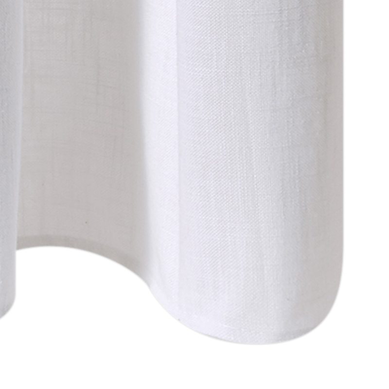 Rideau LINO coloris blanc 135 x 260 cm