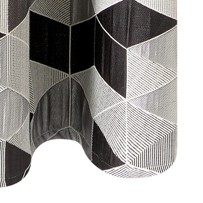Rideau ARLETTY coloris gris 135 x 250 cm