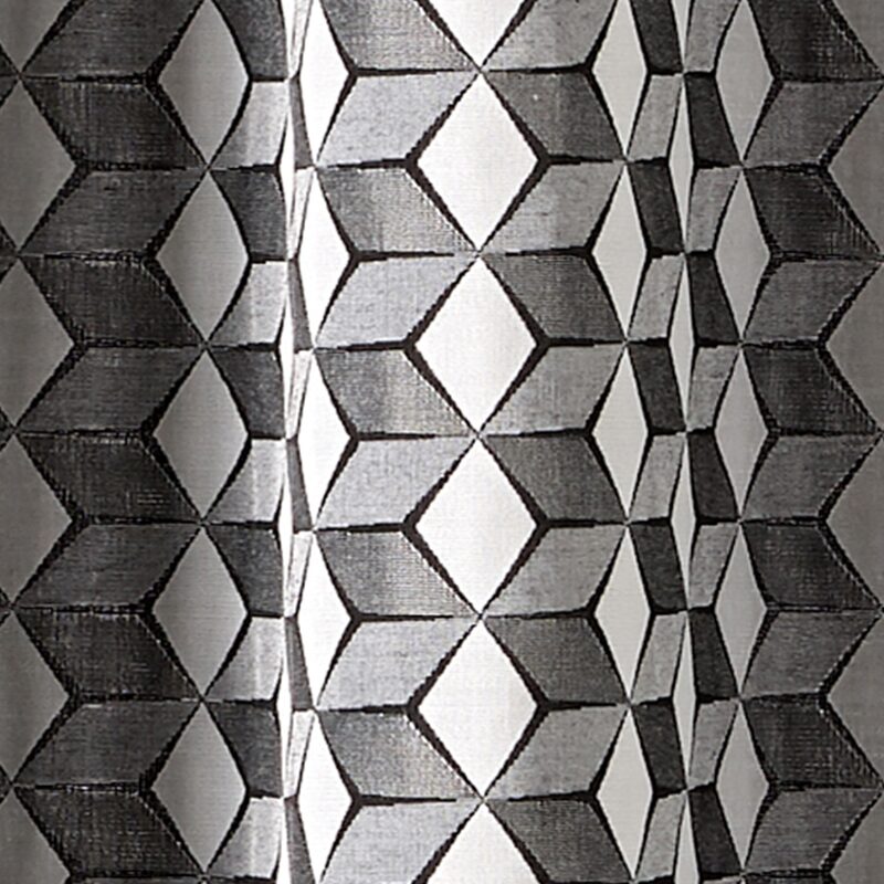 Rideau CUBE coloris noir 135 x 240 cm