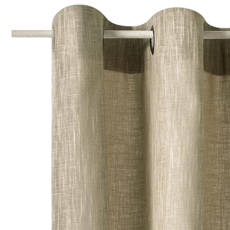 Rideau BARBOUR coloris beige 145 x 240 cm