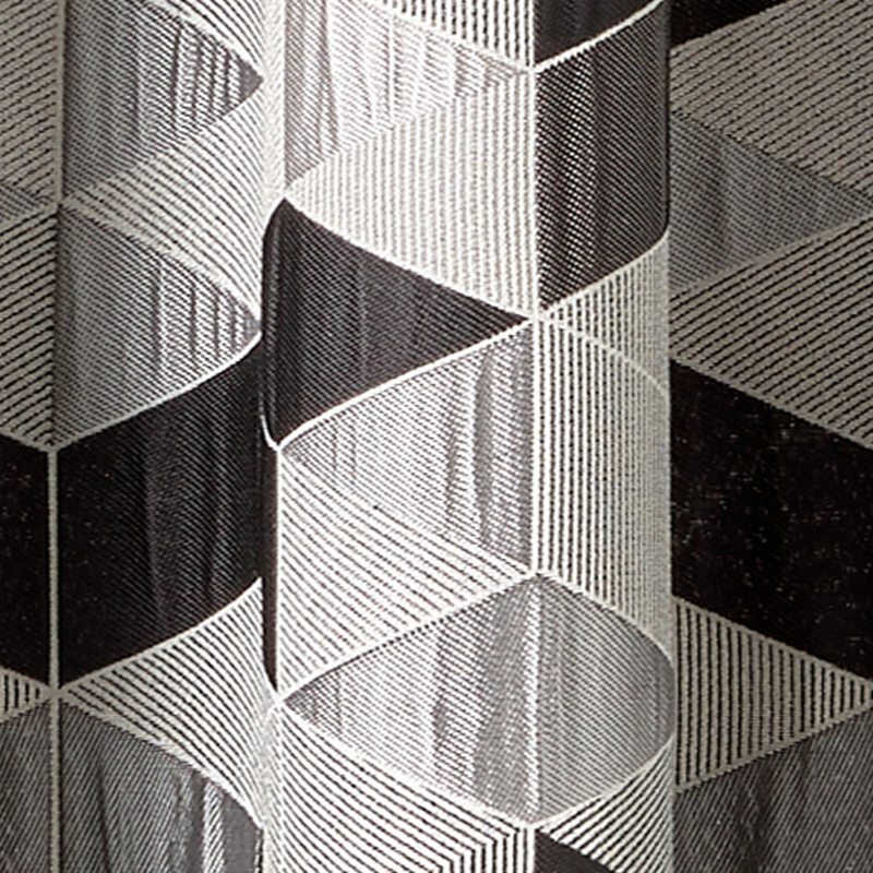 Rideau ARLETTY coloris gris 135 x 250 cm