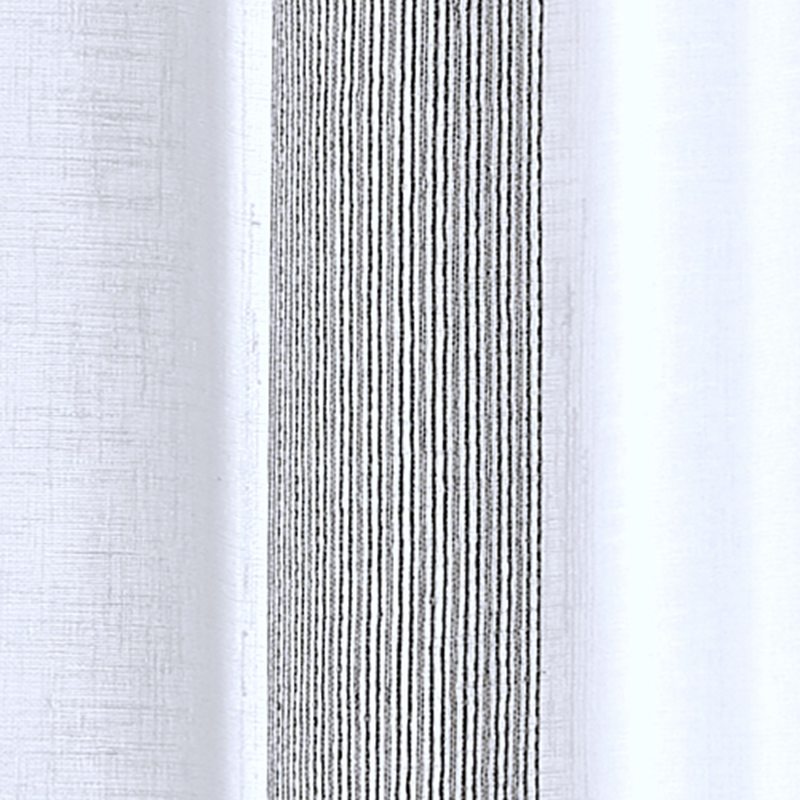 Voilage ATMOSPHERA coloris gris anthracite 140 x 260 cm