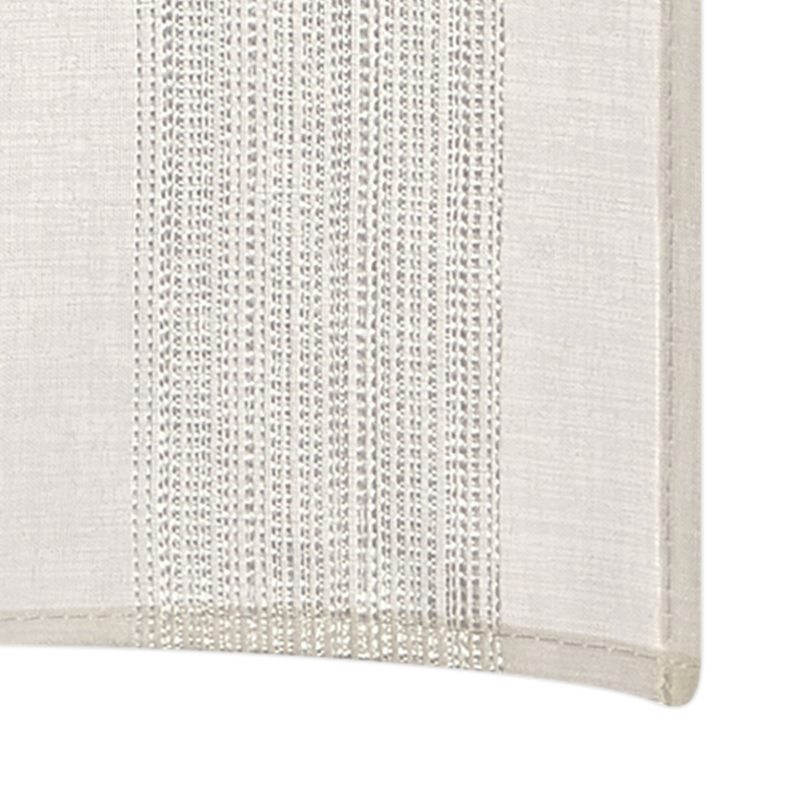 Vitrage PINGALA coloris ivoire 60 x 160 cm