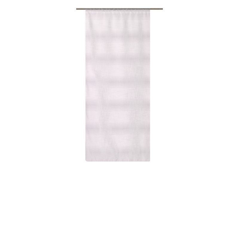 Vitrage PANORAMA coloris blanc 58 x 130 cm