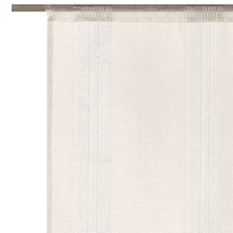 Vitrage PINGALA coloris ivoire 60 x 160 cm