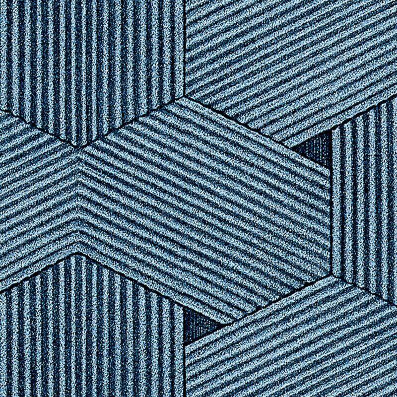 Papier peint intissé PHOENIX coloris bleu pétrole