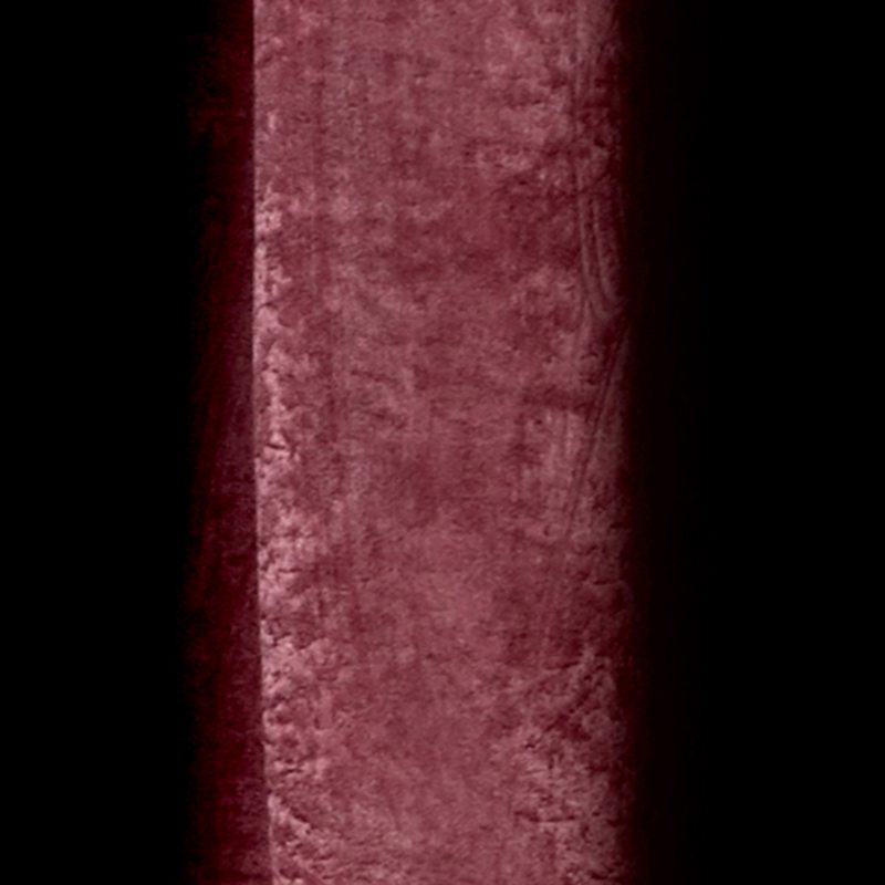 Rideau GRAZIA coloris rouge bordeaux 140 x 240 cm