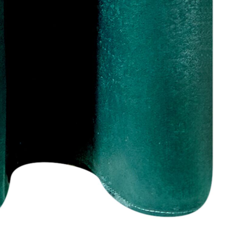 Rideau GRAZIA coloris vert émeraude 140 x 240 cm