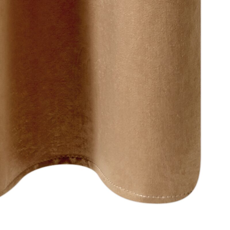 Rideau GRAZIA coloris camel 140 x 240 cm