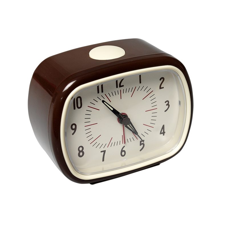 Réveil OCLOCK coloris brun