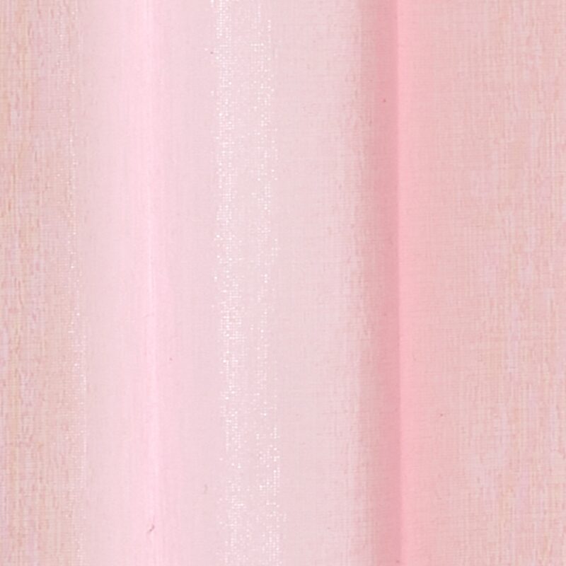 Voilage IRISE coloris rose pastel 140 x 240 cm