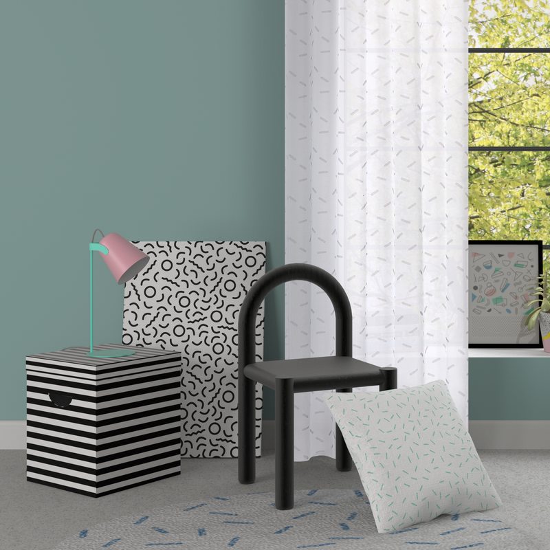 Voilage ZOE coloris blanc 140 x 260 cm