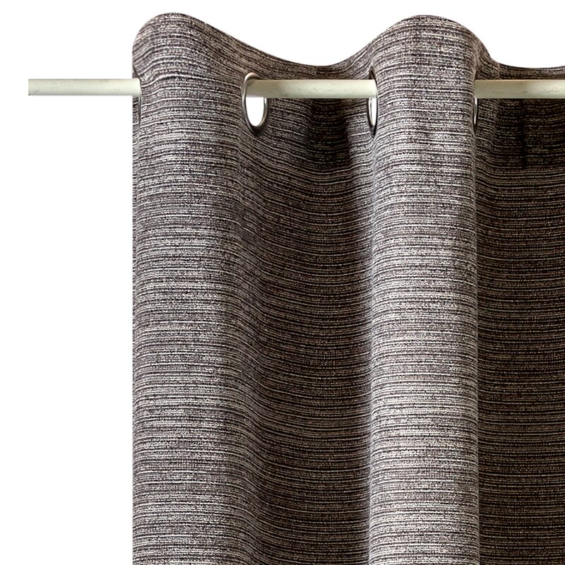 Rideau UNO coloris taupe 135 x 260 cm