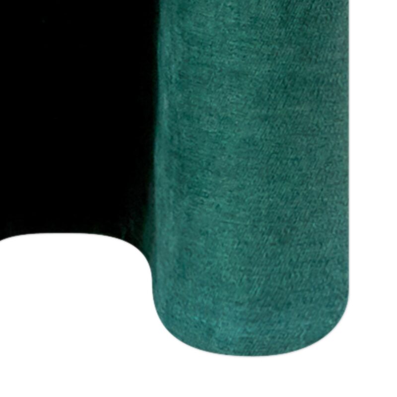 Rideau WALL STREET coloris vert sapin 145 x 260 cm