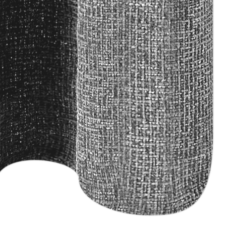 Rideau KEANU coloris gris moyen 140 x 260 cm