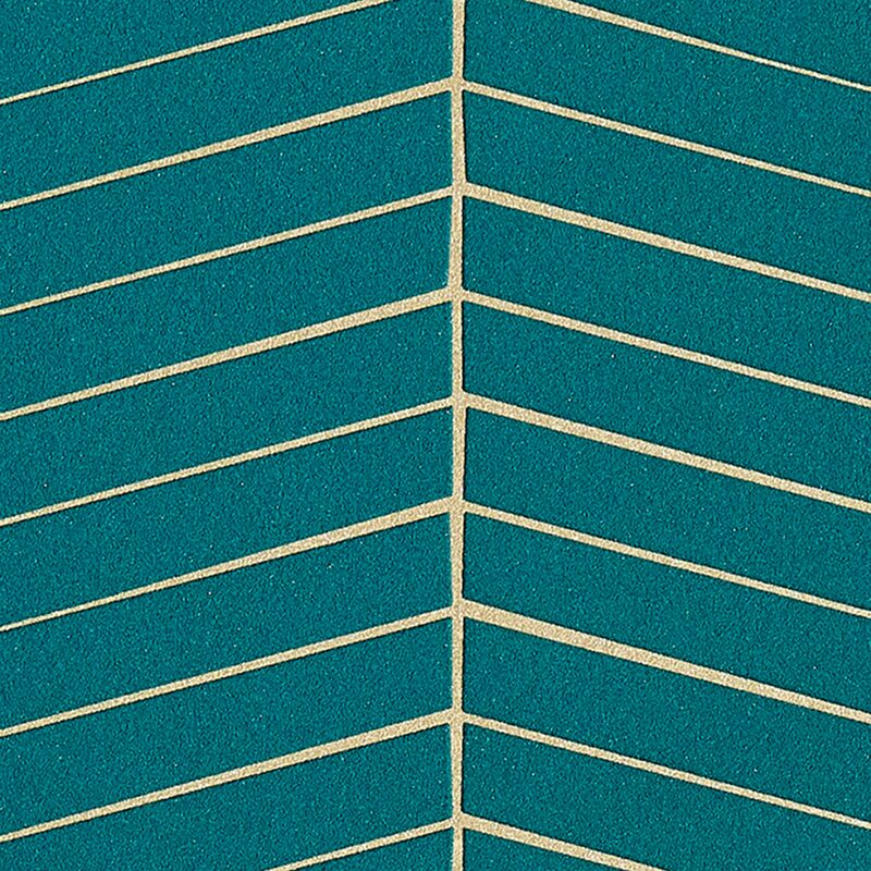 Papier peint intissé ALVARO BY E. RIVASSOUX coloris vert émeraude