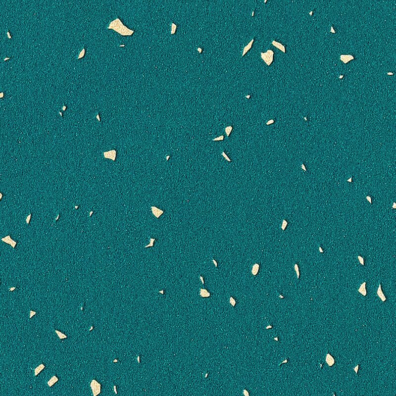 Papier peint intissé ROCCA BY E. RIVASSOUX coloris vert émeraude