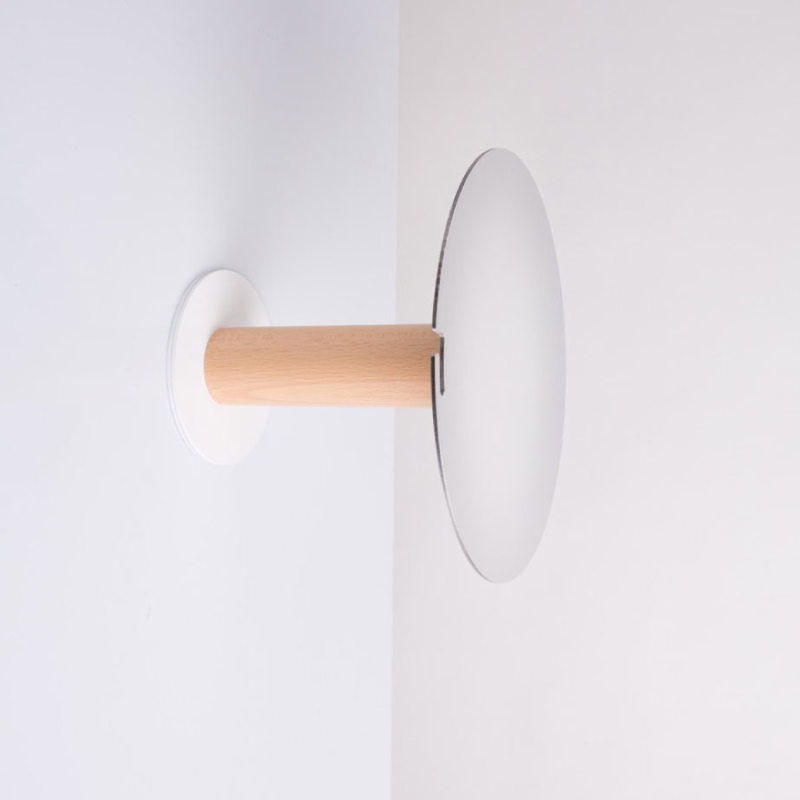 Patère double fonction AURA coloris beige