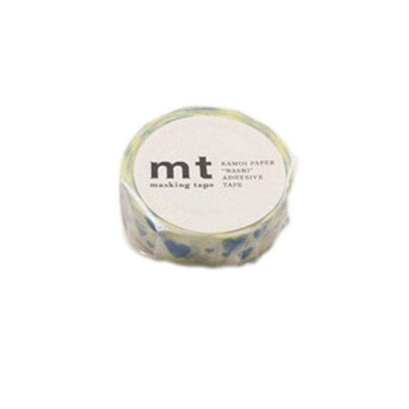 Masking tape CLOUDY HEART coloris blanc